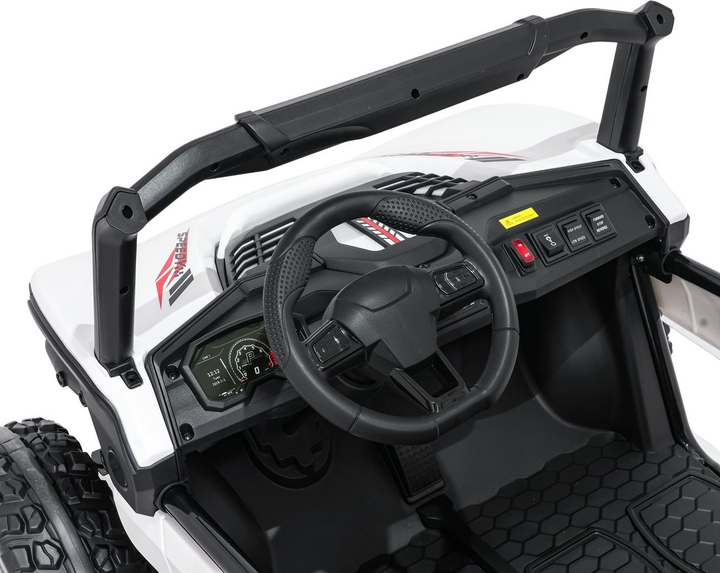 Електричний баггі для дітей Speedy 4 x 4 Білий (5903864986891) - зображення 7