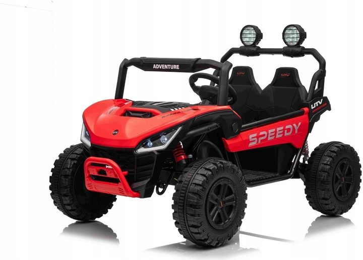 Електричний баггі для дітей Speedy 4 x 4 Червоний (5903864986884) - зображення 3