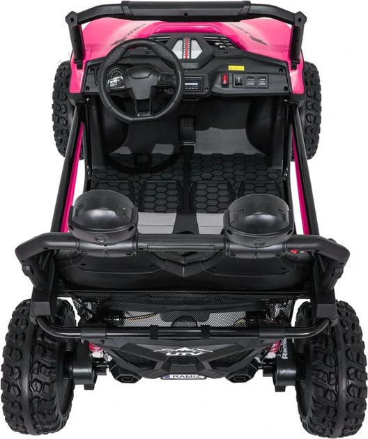 Електричний баггі для дітей Speedy 4 x 4 Рожевий (5903864986860) - зображення 5
