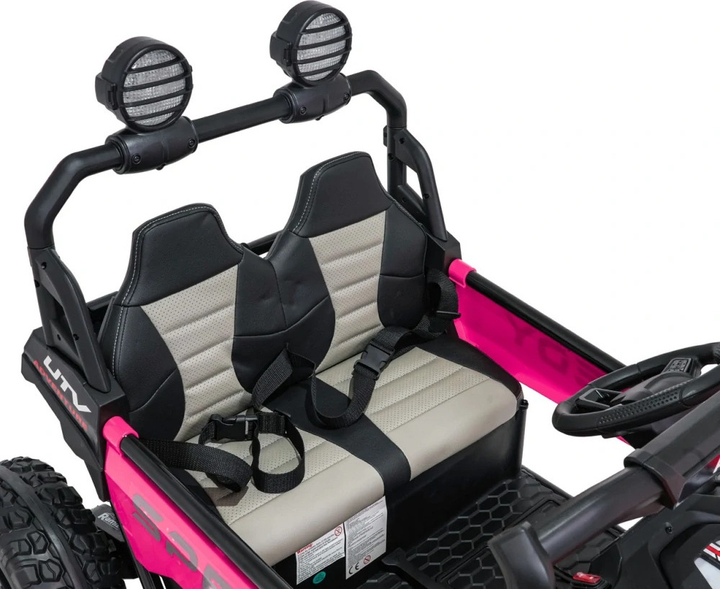 Електричний баггі для дітей Speedy 4 x 4 Рожевий (5903864986860) - зображення 6