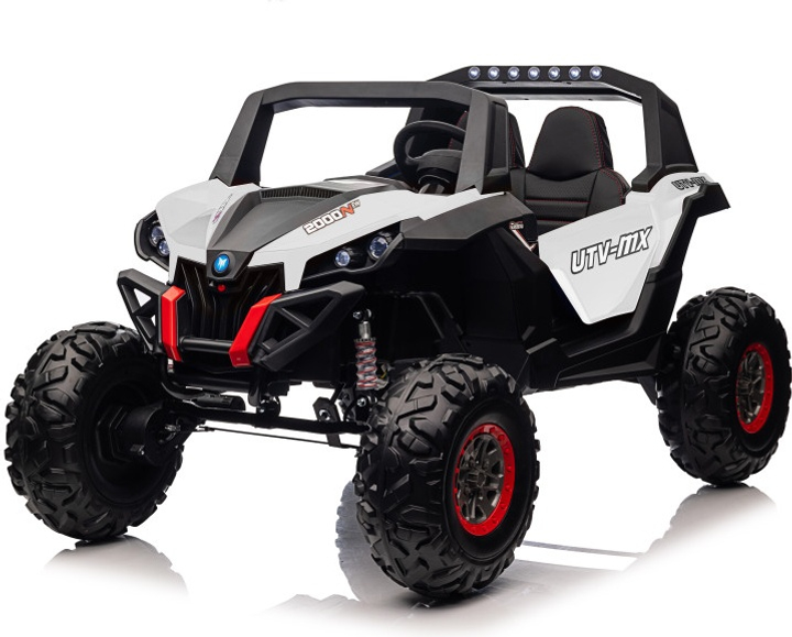 Електричний баггі для дітей UTV-MX 2000 N Білий (5903864942682) - зображення 3