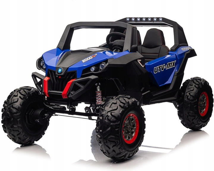 Buggy elektryczny dla dzieci Ramiz UTV-MX 2000 N Niebieski (5903864942699) - obraz 1