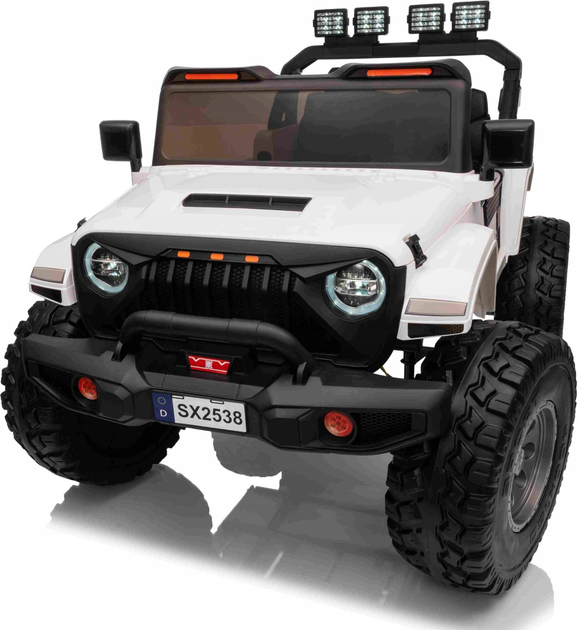 Buggy elektryczny dla dzieci Ramiz Extreme Sport 4 x 4 Biały (5903864985290) - obraz 1