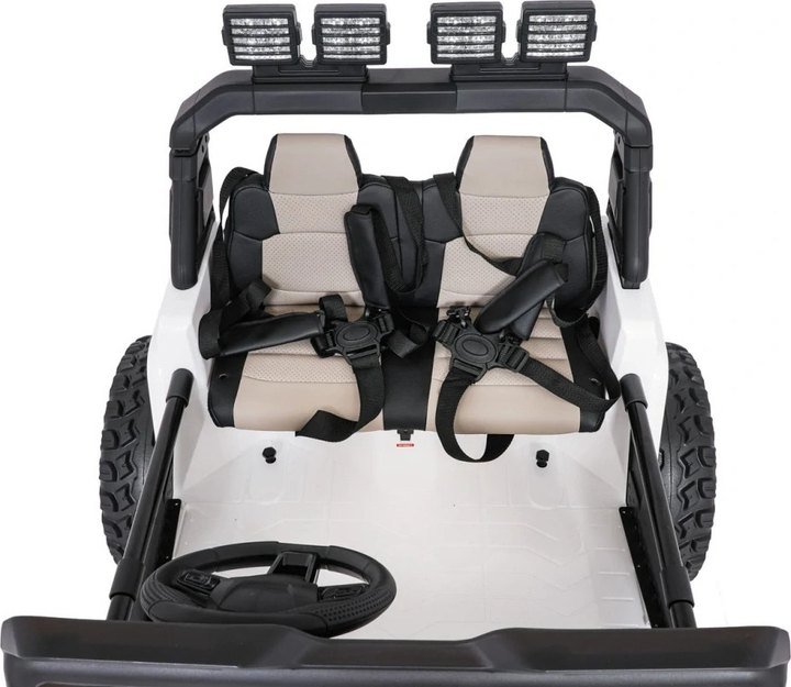 Buggy elektryczny dla dzieci Ramiz Extreme Sport 4 x 4 Biały (5903864985290) - obraz 4