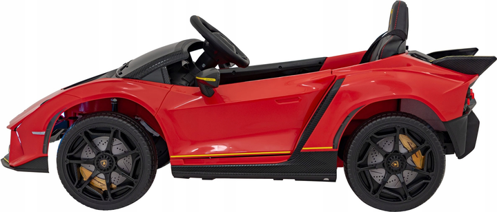 Samochód elektryczny dla dzieci Ramiz Lamborghini Invencible Czerwony (5903864942385) - obraz 6