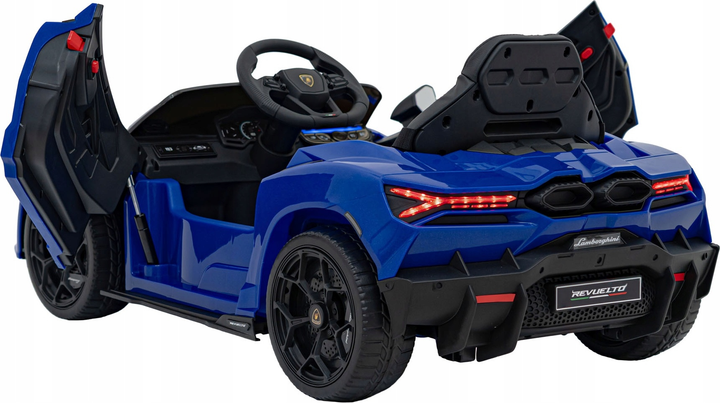 Samochód elektryczny dla dzieci Ramiz Lamborghini Revuelto Niebieski (5903864983357) - obraz 2