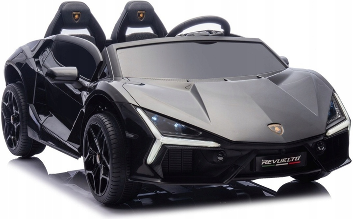 Samochód elektryczny dla dzieci Ramiz Lamborghini Revuelto Xl Czarny (5903864984477) - obraz 1