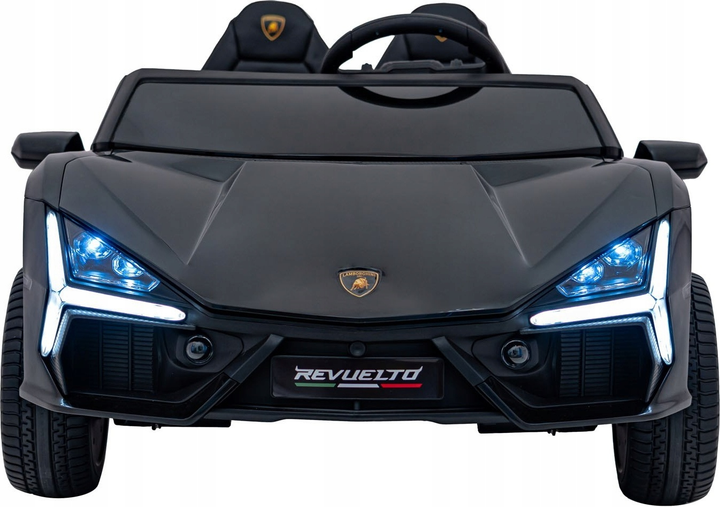 Samochód elektryczny dla dzieci Ramiz Lamborghini Revuelto Xl Czarny (5903864984477) - obraz 2