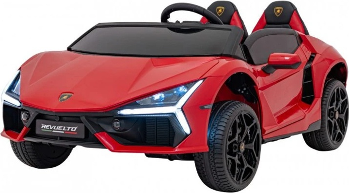 Samochód elektryczny dla dzieci Ramiz Lamborghini Revuelto Xl Czerwony (5903864984545) - obraz 2