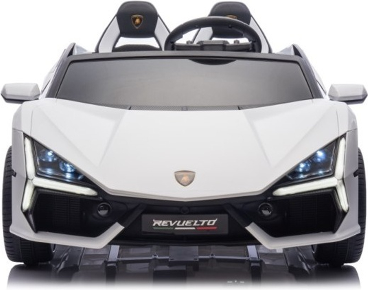 Samochód elektryczny dla dzieci Ramiz Lamborghini Revuelto Strong Xl Biały (5903864984453) - obraz 3