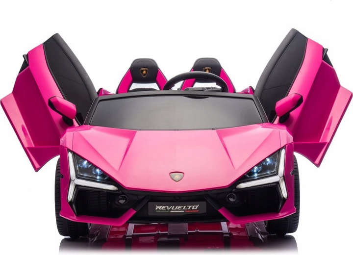 Samochód elektryczny dla dzieci Ramiz Lamborghini Revuelto Strong Xl Różowy (5903864984422) - obraz 2