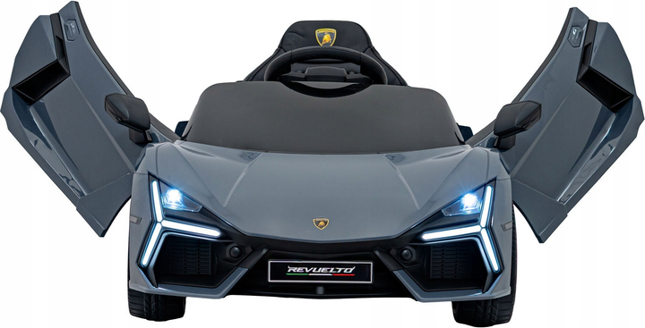 Samochód elektryczny dla dzieci Ramiz Lamborghini Revuelto Strong Xl Szary (5903864984439) - obraz 1