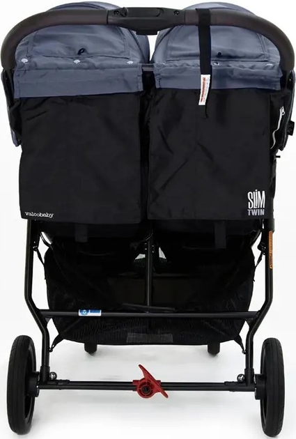 Wózek spacerowy Valco Baby Slim Twin Glacier dla bliźniaków (9315517101760) - obraz 4