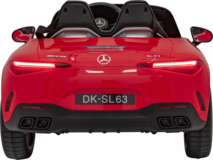 Електричний автомобіль для дітей Mercedes Benz AMG SL63 Червоний (5903864940459) - зображення 4