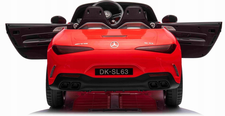 Електричний автомобіль для дітей Mercedes Benz AMG SL63 Червоний (5903864940459) - зображення 8