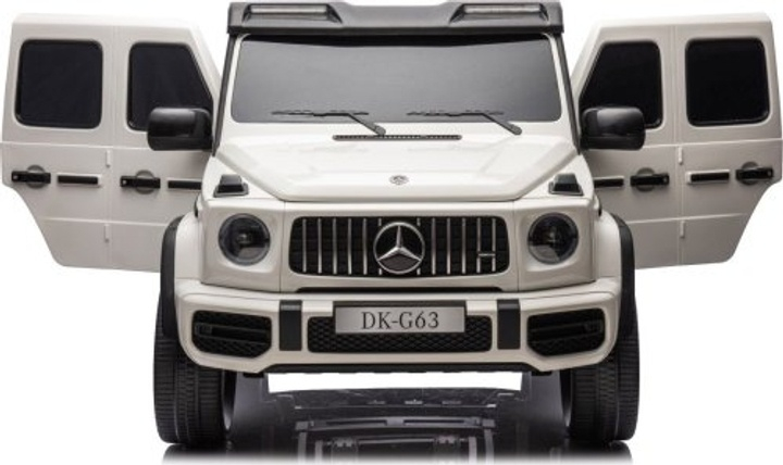 Електричний автомобіль для дітей Ramiz Mercedes Benz G63 AMG Strong Xxl Білий (5903864942989) - зображення 4