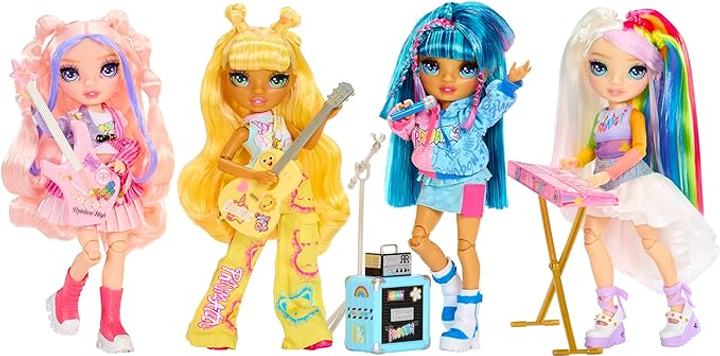 Лялька Rainbow High Jr High Rockband Fashion Dolls Amaya (565772) (0035051565772) - зображення 7