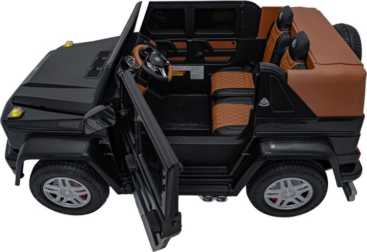 Samochód elektryczny dla dzieci Ramiz Mercedes Benz Maybach G650 Czarny (5903864984316) - obraz 2