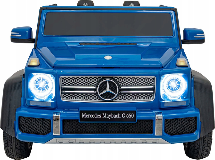 Samochód elektryczny dla dzieci Ramiz Mercedes Benz Maybach G650 Strong Niebieski (5903864984323) - obraz 2