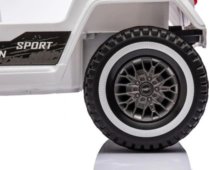 Buggy elektryczny dla dzieci Ramiz Off Road Mountain Biały (5903864983524) - obraz 2