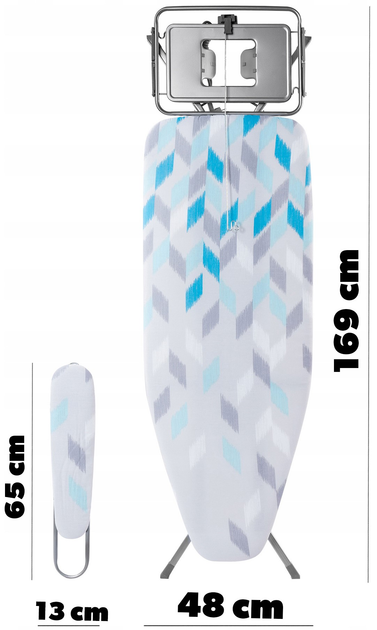 Deska do prasowania Kadax Full 130 x 48 cm (5903699457122) - obraz 8