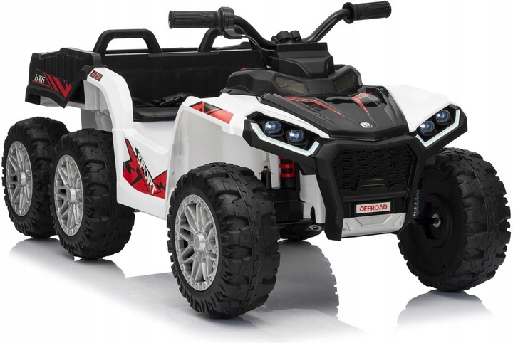 Електричний квадроцикл для дітей Ramiz Sport TX ATV Білий (5903864985023) - зображення 1