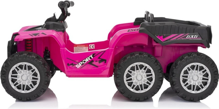 Електричний квадроцикл для дітей Ramiz Sport TX ATV Рожевий (5903864985016) - зображення 3