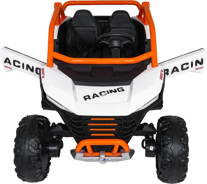 Електричний квадроцикл для дітей Racing Road 2000 Білий (5903864985269) - зображення 3