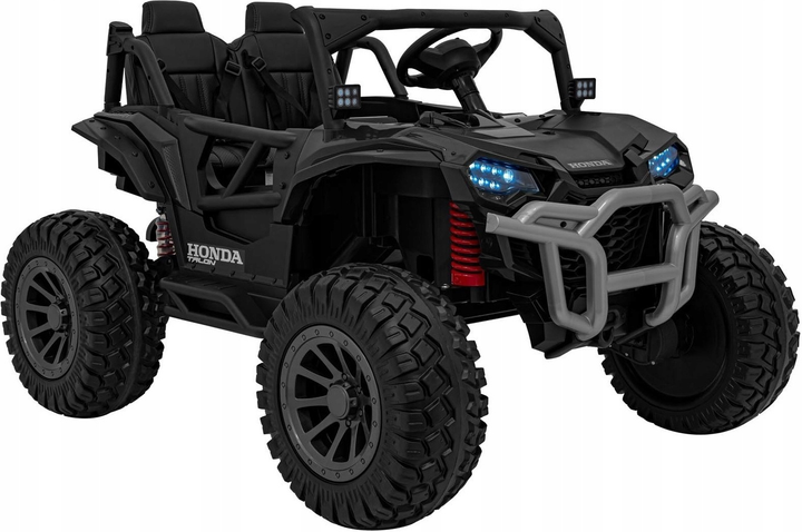 Samochód terenowy elektryczny dla dzieci Ramiz Honda Talon 4 x 4 Czarny (5903864944044) - obraz 1