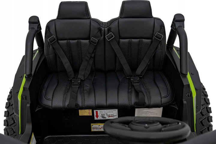 Samochód terenowy elektryczny dla dzieci Ramiz Honda Talon 4 x 4 Zielony (5903864944020) - obraz 6