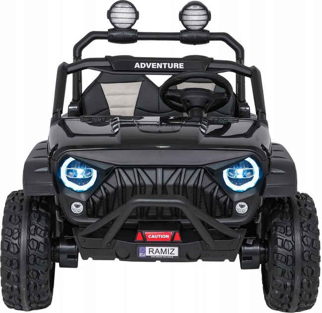 Електричний позашляховик для дітей Passion 4 x 4 Чорний (5903864986914) - зображення 3