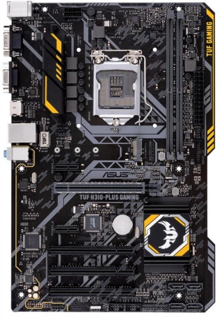 Материнська плата Asus TUF H310-Plus Gaming Socket 1151 - зображення 2