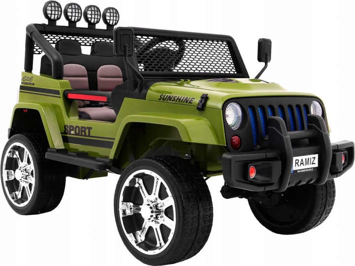 Електричний позашляховик для дітей Ramiz Raptor Drifter зелений (5903864907193) - зображення 1