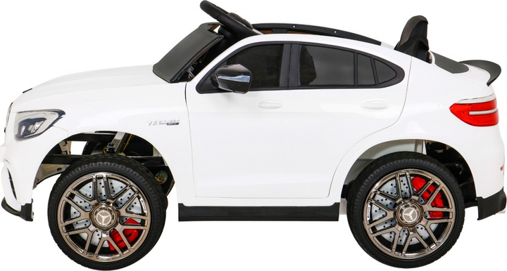 Електричний позашляховик для дітей Mercedes Benz GLC63S білий (5903864913682) - зображення 4