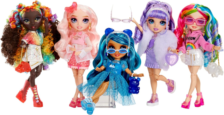 Лялька Rainbow High Creative Crystals Fashion Doll Bella (121367) (0035051121367) - зображення 5