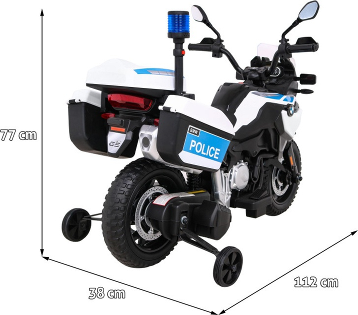 Motor elektryczny dla dzieci Ramiz BMW F850 GS (5903864953152) - obraz 3