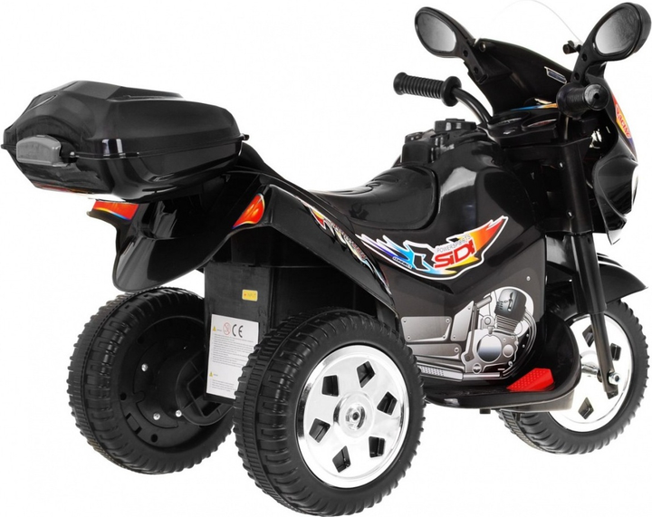 Motor elektryczny dla dzieci Ramiz BJX-088 trójkołowy Czarny (5903864906905) - obraz 3