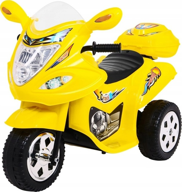 Motor elektryczny dla dzieci Ramiz BJX-088 trójkołowy Żółty (5903864906936) - obraz 1