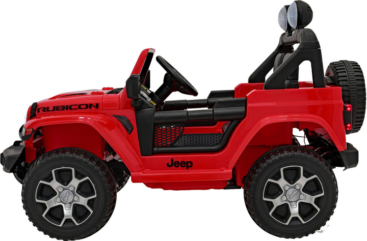 Електричний позашляховик для дітей Ramiz Jeep Wrangler червоний (5903864906844) - зображення 3