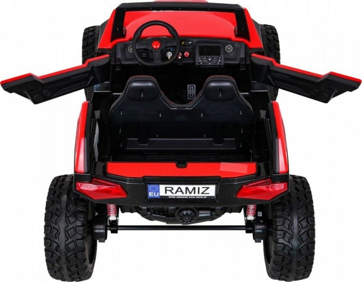 Buggy elektryczny dla dzieci Ramiz Clash Czerwony (5903864913729) - obraz 3