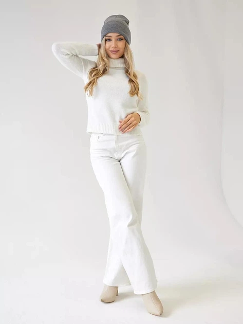 Вязаная шапка бини Лопата NEW One-size Серый - Фото 11 Вязаная шапка бини Лопата NEW One-size Серый - изображение 11
