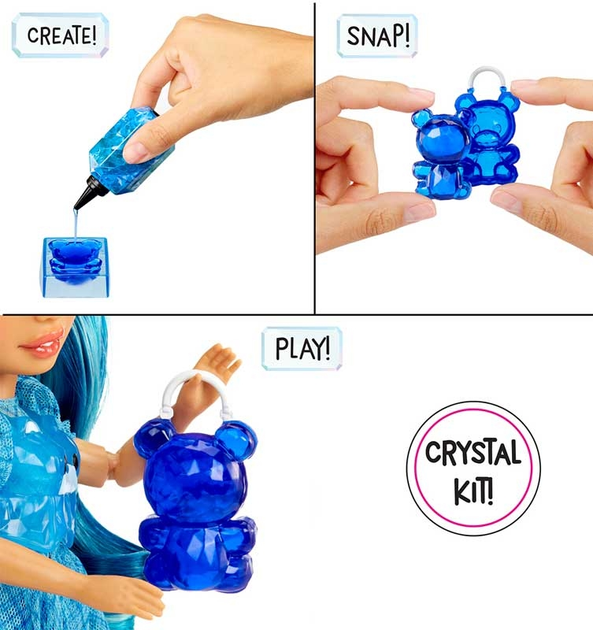Лялька Rainbow High Creative Crystals Fashion Doll Skyler (121374) (0035051121374) - зображення 4