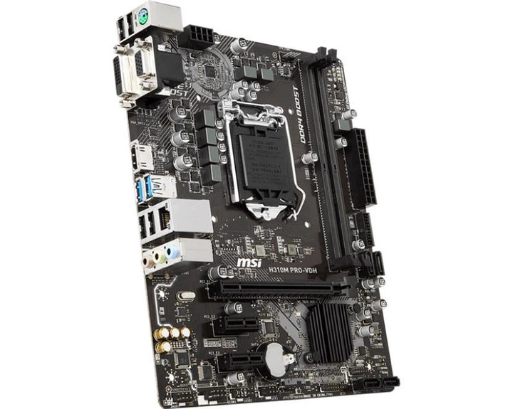 Материнская плата MSI H310M PRO-VDH Socket 1151 - изображение 4