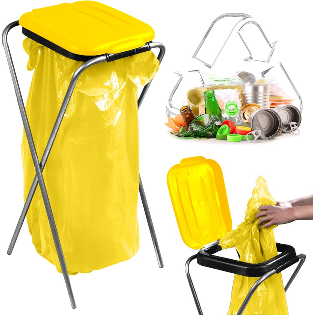 Підставка для пакетів для сортування сміття Kadax 120 л (5903699475867) - зображення 1