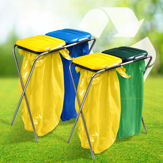 Підставка для пакетів для сортування сміття Kadax 120 л (5903699475904) - зображення 9