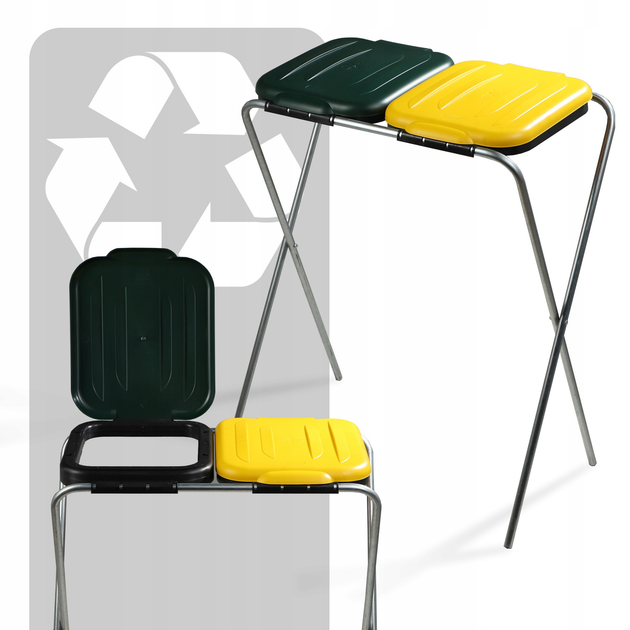 Підставка для пакетів для сортування сміття Kadax 120 л (5903699475911) - зображення 6