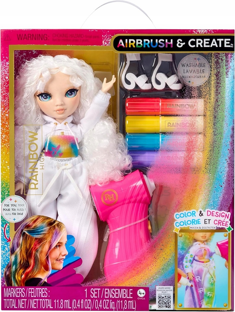 Лялька Rainbow High Air Brush & Create Зелені очі (543343) (0035051543343) - зображення 1