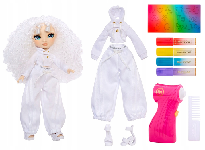 Лялька Rainbow High Air Brush & Create Зелені очі (543343) (0035051543343) - зображення 4