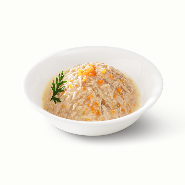Консервированный корм Cherie Urinary Care Tuna & Carrot влажный корм с кусочками тунца и моркови в соусе для поддержки мочевыводящих путей у кошек 80 г (CHT17503) - изображение 2