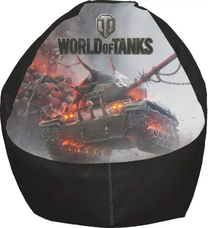 Кресло Груша World of Tanks [2] Цвет: Черный, Размер: S - изображение 4